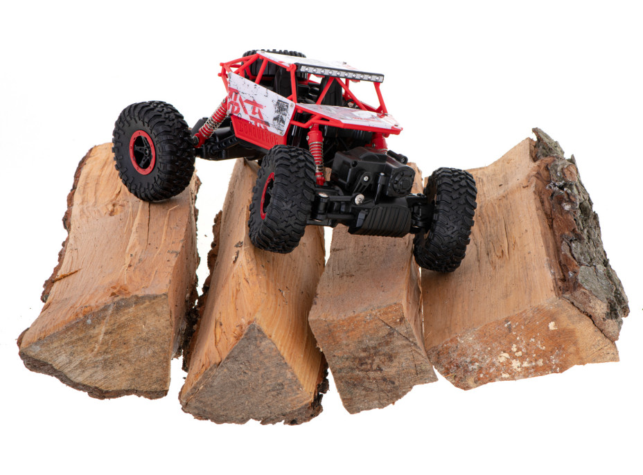 RC auto Rock Crawler HB 2.4GHz 1:18 - červené