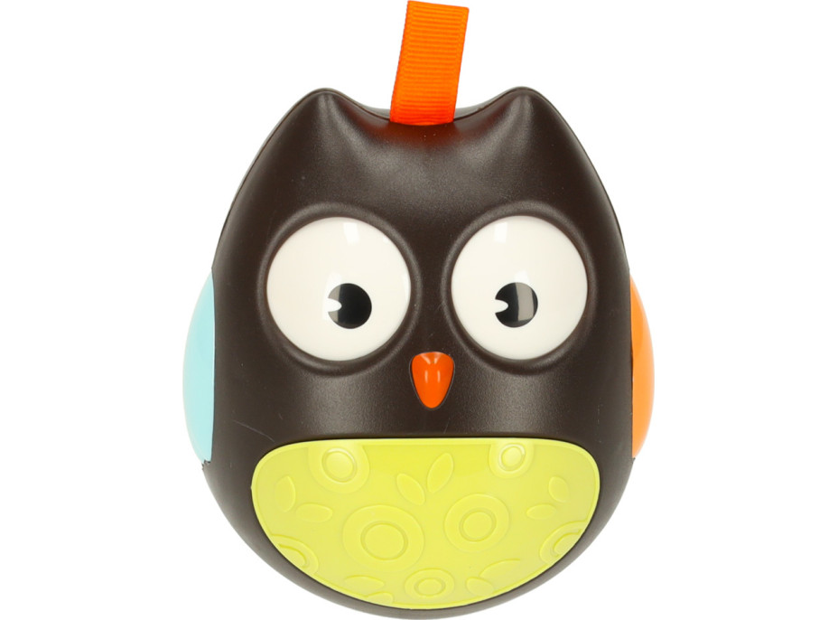 Smyslová houpací sova - hnědá