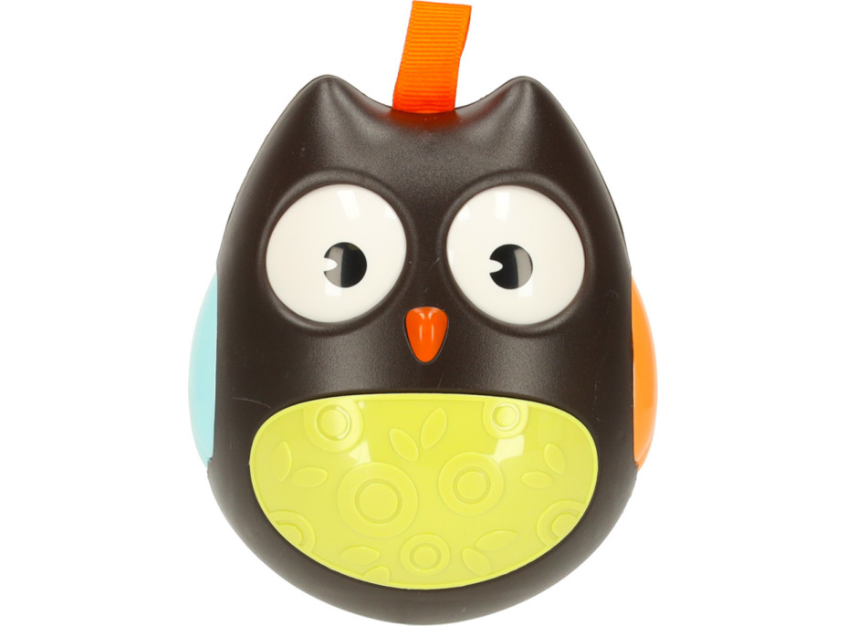 Smyslová houpací sova - hnědá