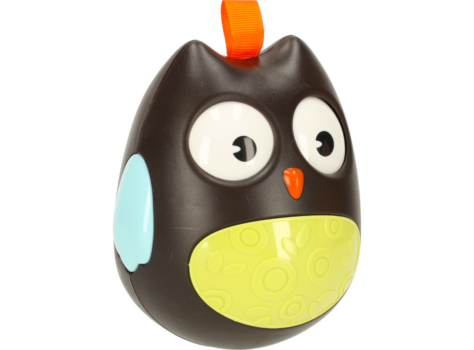 Smyslová houpací sova - hnědá