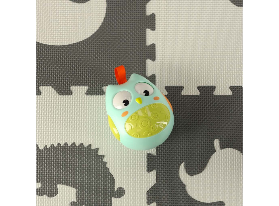 Smyslová houpací sova - modrá