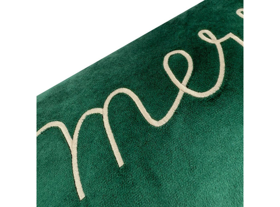 Povlak na polštář VERY MERRY - 30x50 cm - zelený