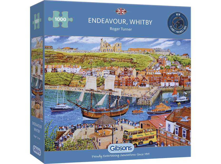 GIBSONS Puzzle Endeavour, Whitby 1000 dílků