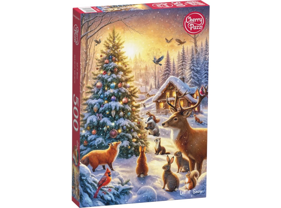 CHERRY PAZZI Puzzle Ať sněží 500 dílků