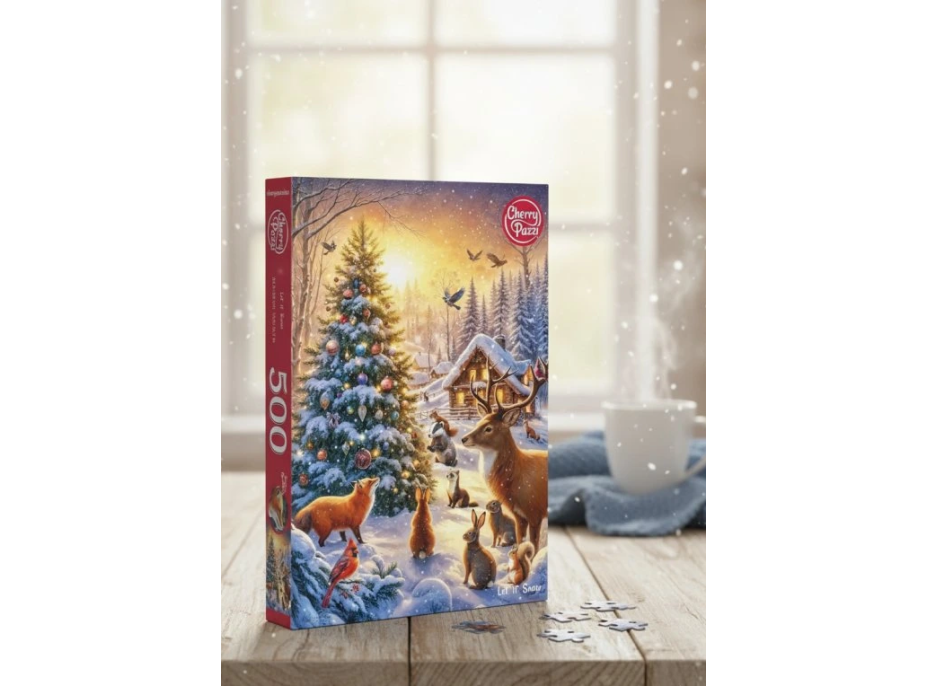 CHERRY PAZZI Puzzle Ať sněží 500 dílků