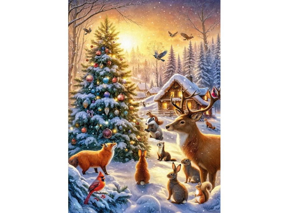 CHERRY PAZZI Puzzle Ať sněží 500 dílků