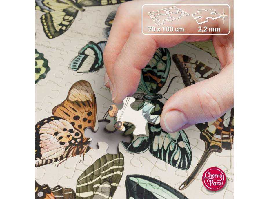 CHERRY PAZZI Puzzle Botanický svět 2000 dílků