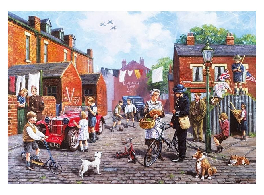 GIBSONS Puzzle Británie ve válce 500 dílků