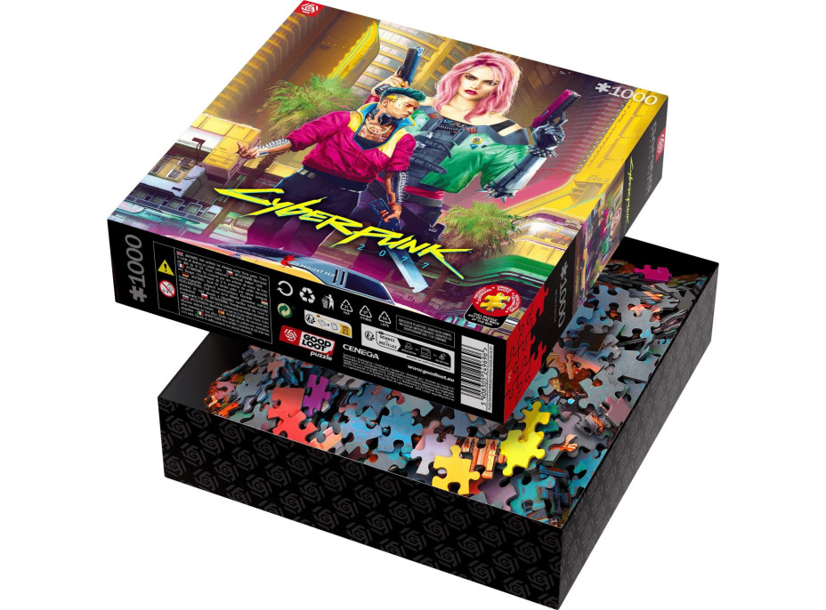GOOD LOOT Puzzle Cyberpunk 2077: Kitsch Style 1000 dílků