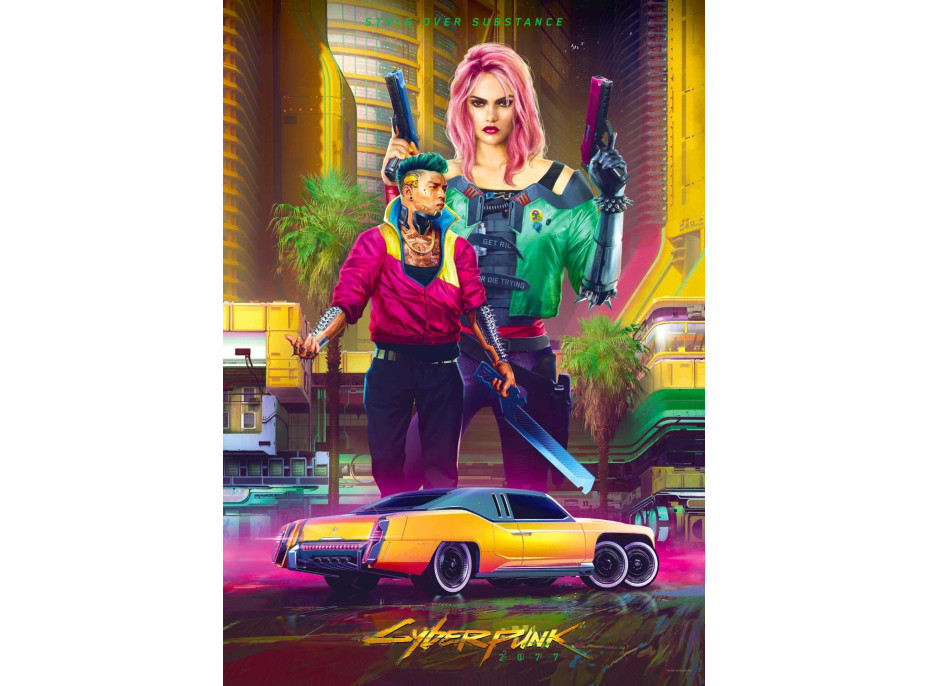 GOOD LOOT Puzzle Cyberpunk 2077: Kitsch Style 1000 dílků