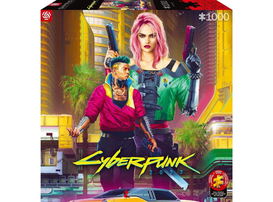 GOOD LOOT Puzzle Cyberpunk 2077: Kitsch Style 1000 dílků