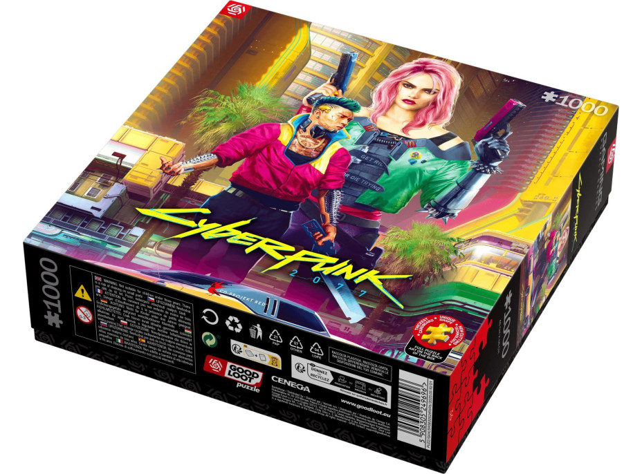 GOOD LOOT Puzzle Cyberpunk 2077: Kitsch Style 1000 dílků