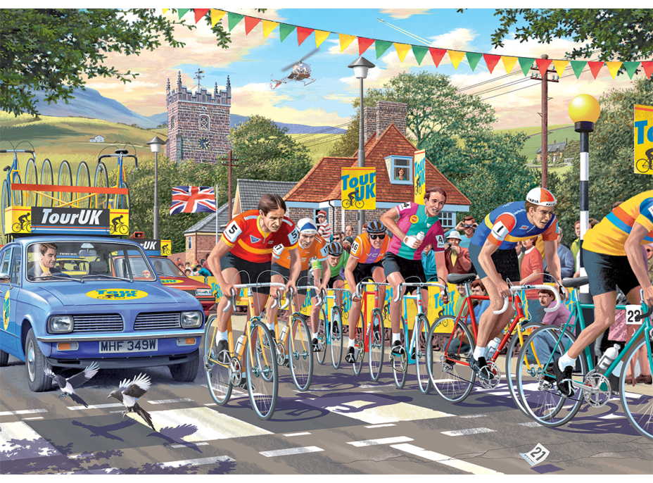 FALCON Puzzle Cyklistický závod 1000 dílků