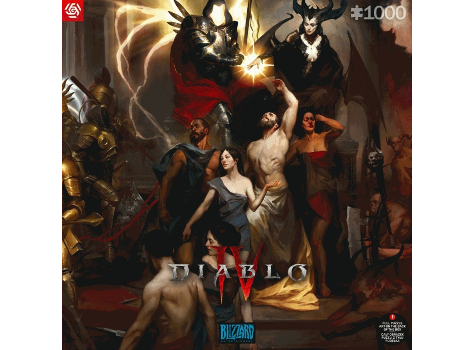 GOOD LOOT Puzzle Diablo IV: Birth of Nephalem 1000 dílků