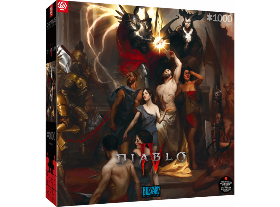 GOOD LOOT Puzzle Diablo IV: Birth of Nephalem 1000 dílků