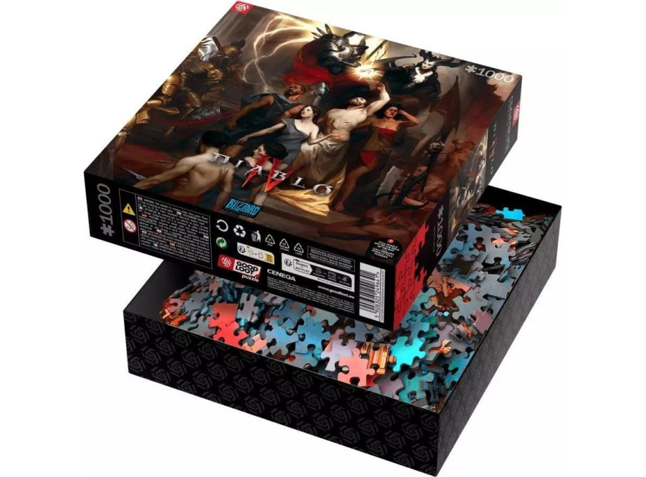 GOOD LOOT Puzzle Diablo IV: Birth of Nephalem 1000 dílků