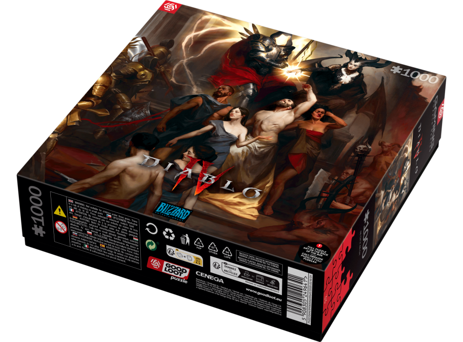 GOOD LOOT Puzzle Diablo IV: Birth of Nephalem 1000 dílků