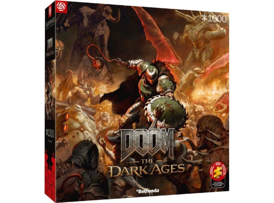 GOOD LOOT Puzzle Doom: The Dark Ages Slayer's Rage 1000 dílků
