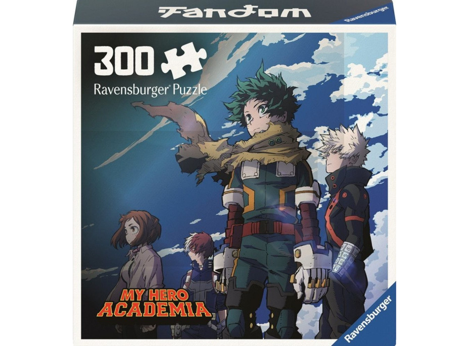 RAVENSBURGER Puzzle Fandom kolekce: My Hero Academia 300 dílků