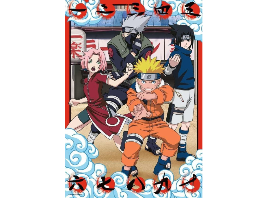 RAVENSBURGER Puzzle Fandom kolekce: Naruto 300 dílků