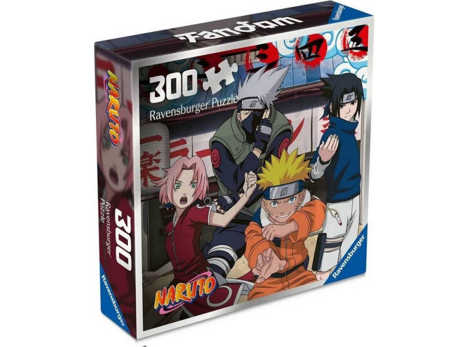 RAVENSBURGER Puzzle Fandom kolekce: Naruto 300 dílků