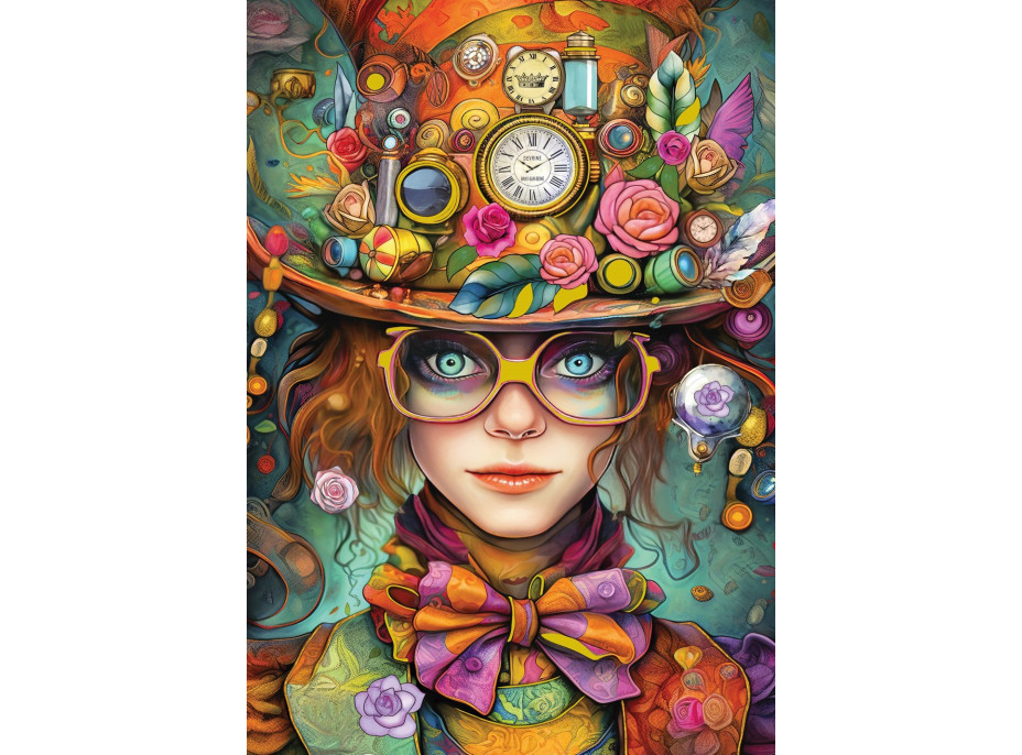 BLUEBIRD Puzzle Gold Edition (zlatá edice) Bláznivý klobouk 2000 dílků