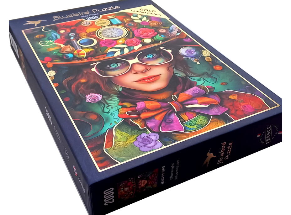 BLUEBIRD Puzzle Gold Edition (zlatá edice) Bláznivý klobouk 2000 dílků