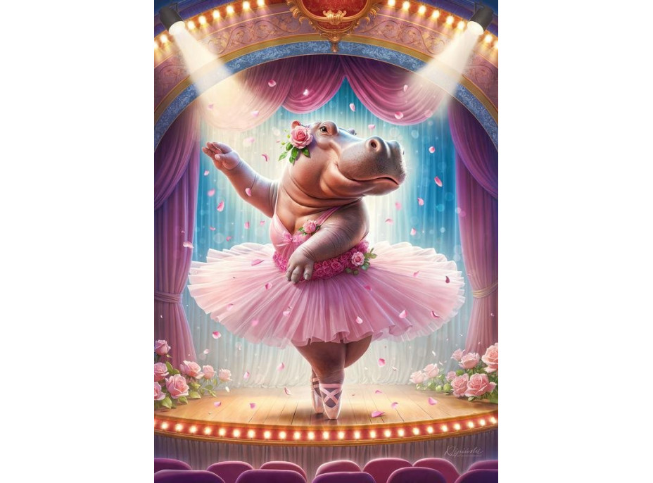 CHERRY PAZZI Puzzle Hvězda jeviště 500 dílků