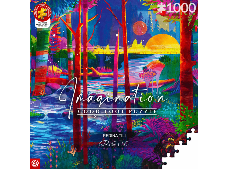 GOOD LOOT Puzzle Imagination: Redina Tili - Spící obři 1000 dílků