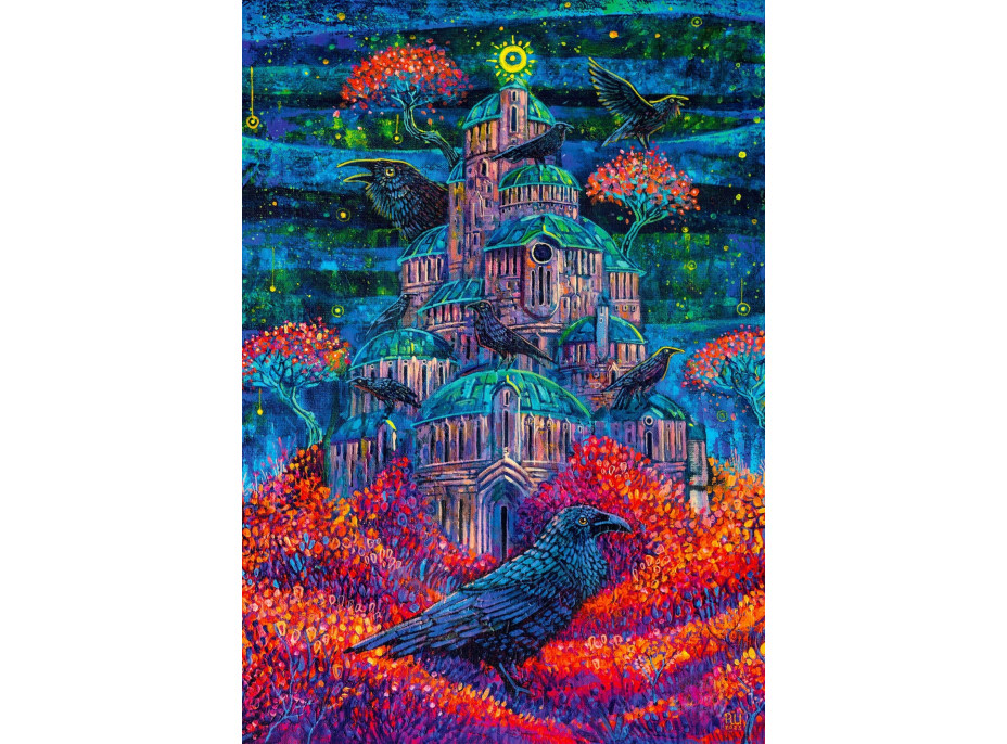 GOOD LOOT Puzzle Imagination: Roch Urbaniak - Pevnost Havraní královny 1000 dílků