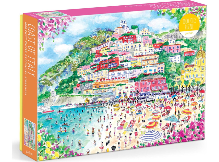 GALISON Puzzle Italské pobřeží 1000 dílků