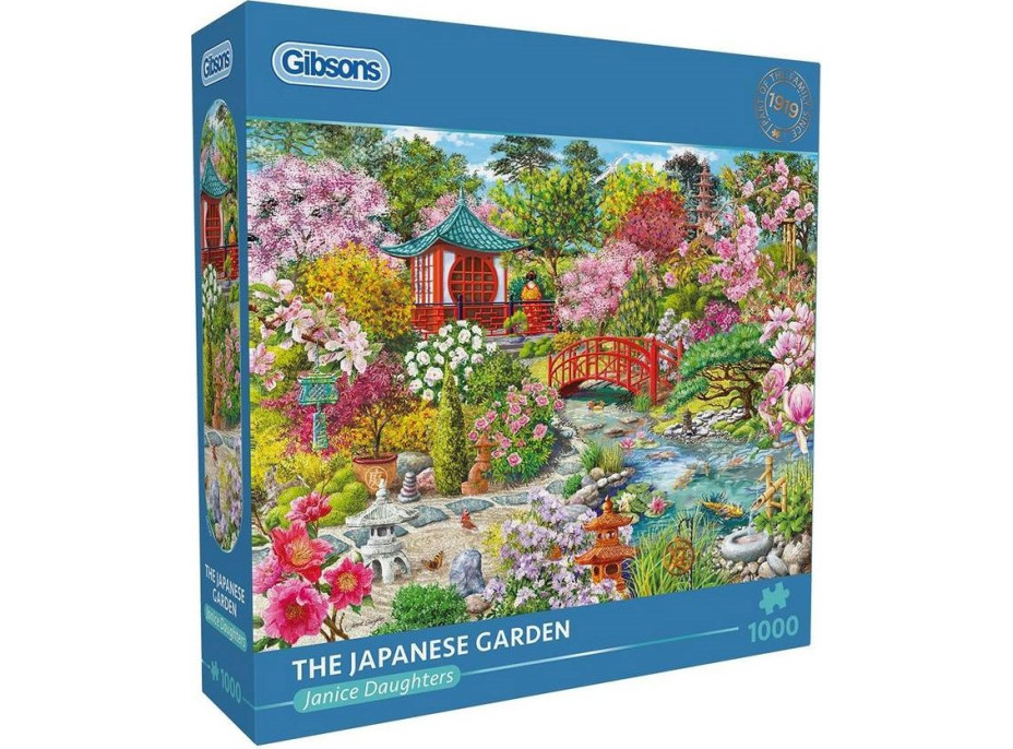 GIBSONS Puzzle Japonská zahrada 1000 dílků