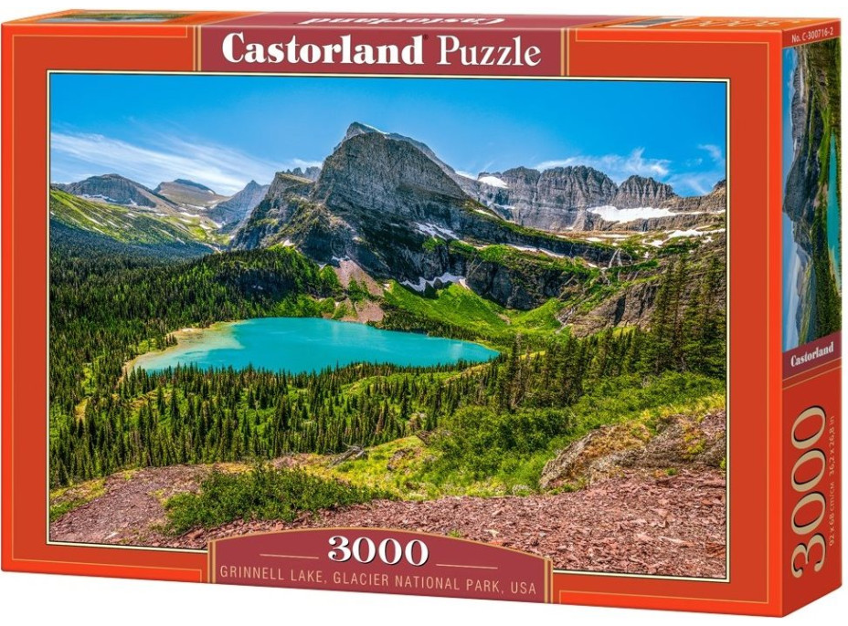 CASTORLAND Puzzle Jezero Grinnell 3000 dílků