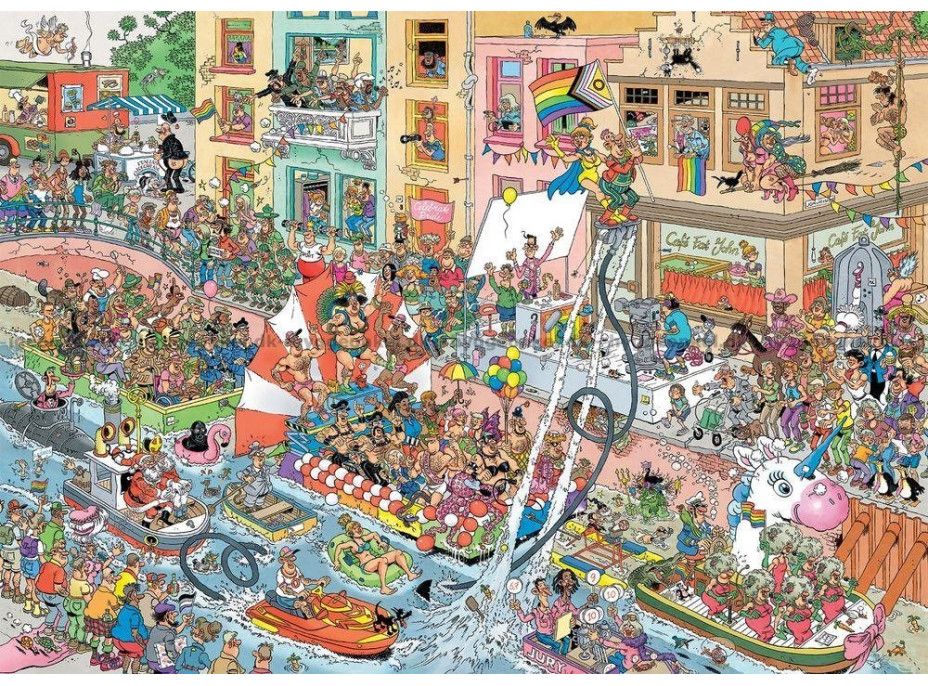 JUMBO Puzzle JvH Oslava hrdosti 1000 dílků