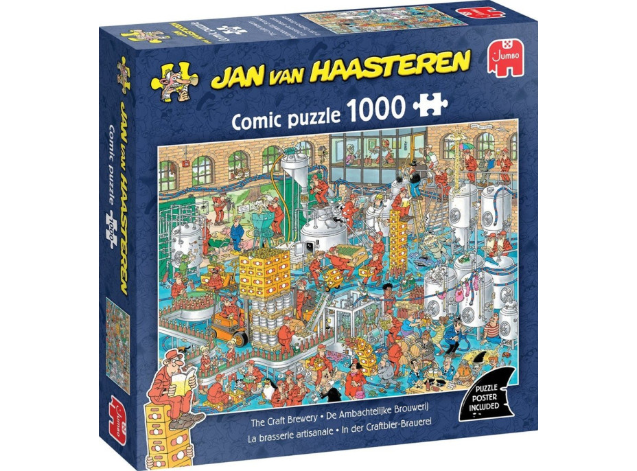 JUMBO Puzzle JvH Řemeslný pivovar 1000 dílků