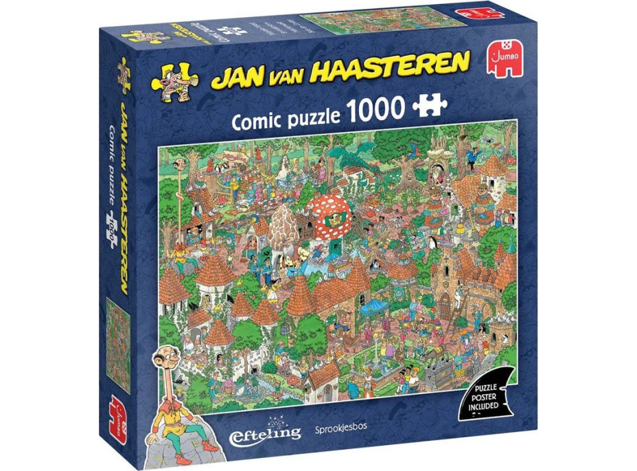 JUMBO Puzzle JvH Pohádkový les 1000 dílků