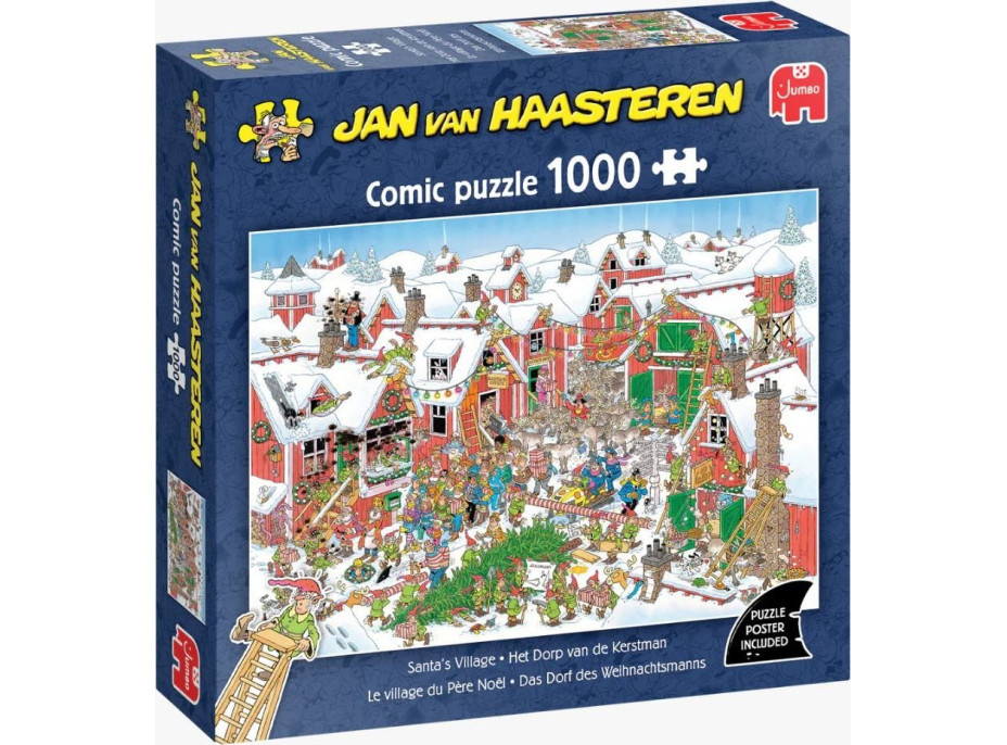JUMBO Puzzle JvH Santova vesnička 1000 dílků