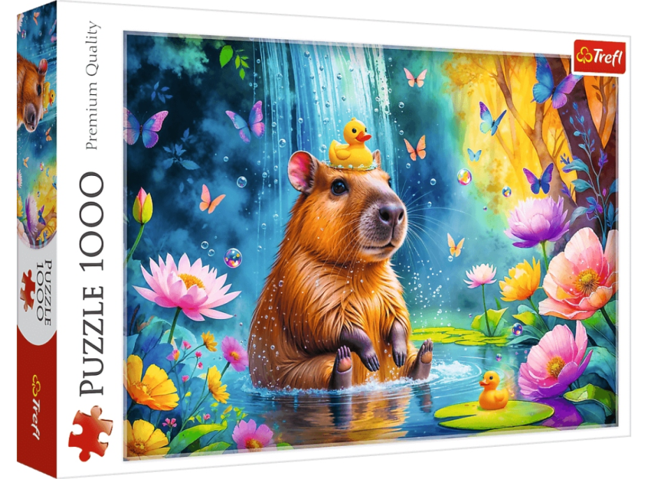 TREFL Puzzle Kapybara 1000 dílků
