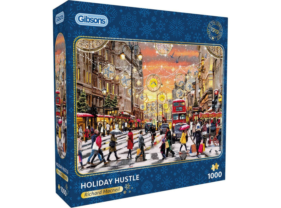 GIBSONS Puzzle Sváteční shon 1000 dílků