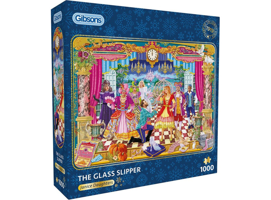 GIBSONS Puzzle Skleněný střevíček 1000 dílků