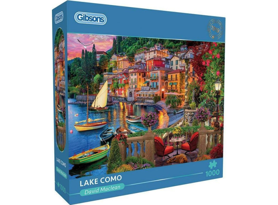 GIBSONS Puzzle Komské jezero 1000 dílků