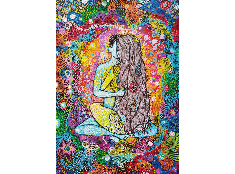 ENJOY Puzzle Kosmická láska 1000 dílků