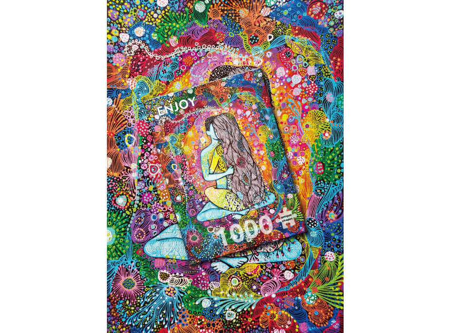 ENJOY Puzzle Kosmická láska 1000 dílků