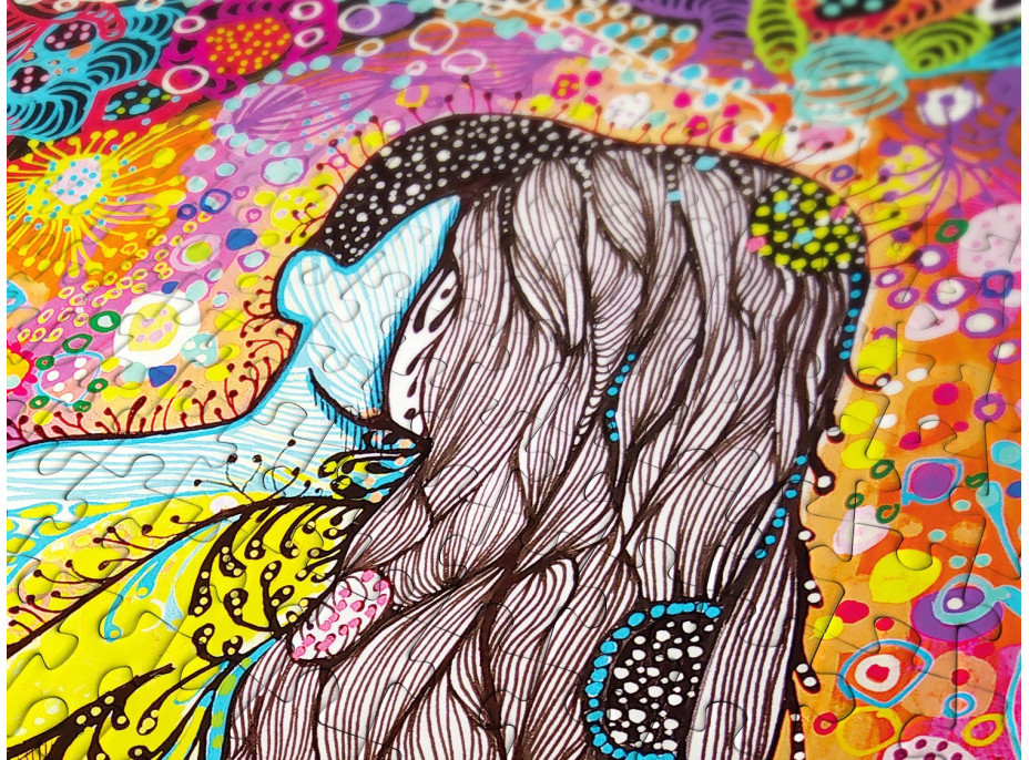 ENJOY Puzzle Kosmická láska 1000 dílků