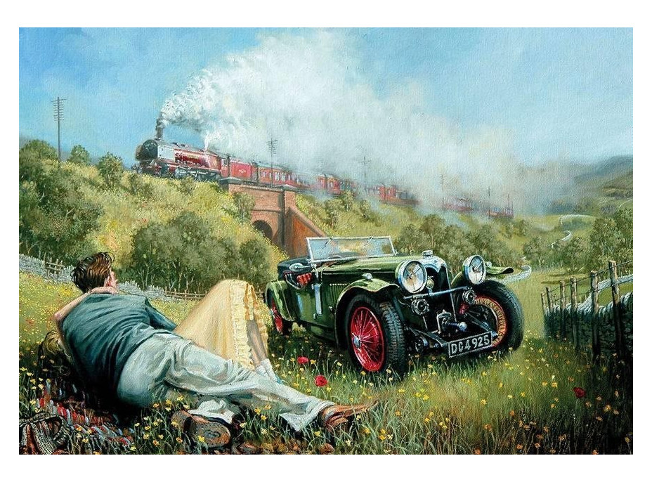 GIBSONS Puzzle Láska na venkově 500 dílků