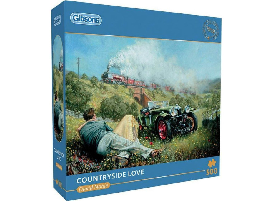 GIBSONS Puzzle Láska na venkově 500 dílků