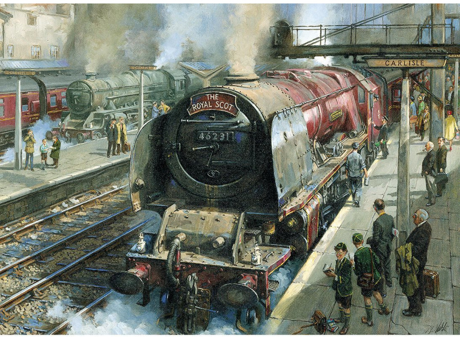 GIBSONS Puzzle Pozorovatelé v Carlisle 1000 dílků