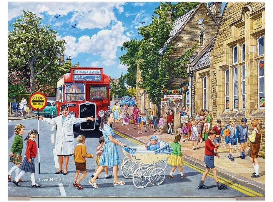 GIBSONS Puzzle Dáma se značkou 1000 dílků