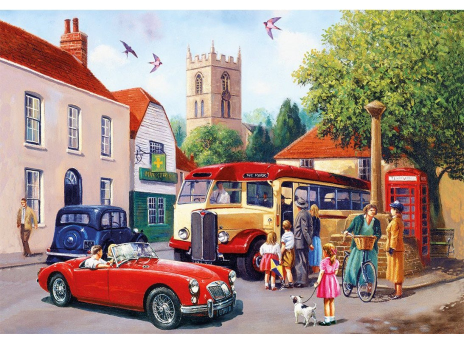 GIBSONS Puzzle Prohlídka města 500 dílků