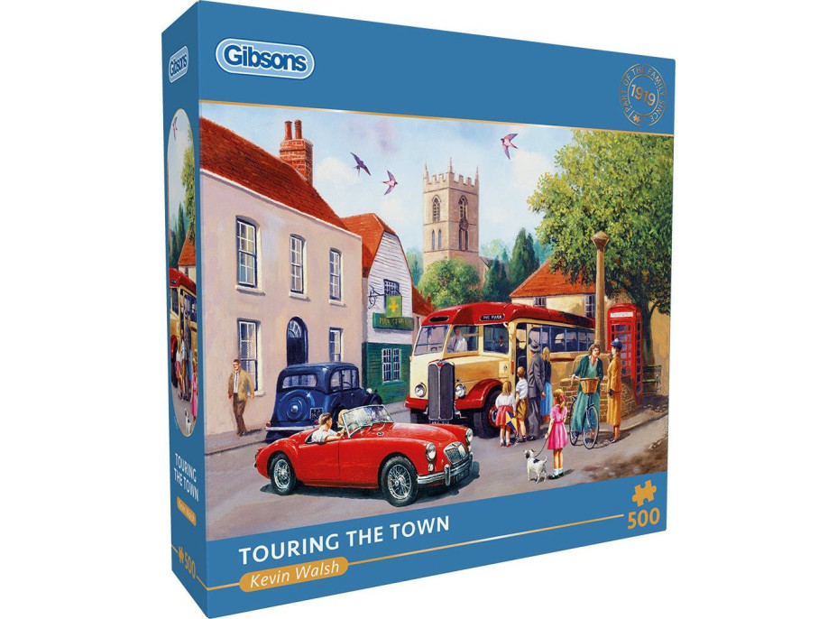 GIBSONS Puzzle Prohlídka města 500 dílků